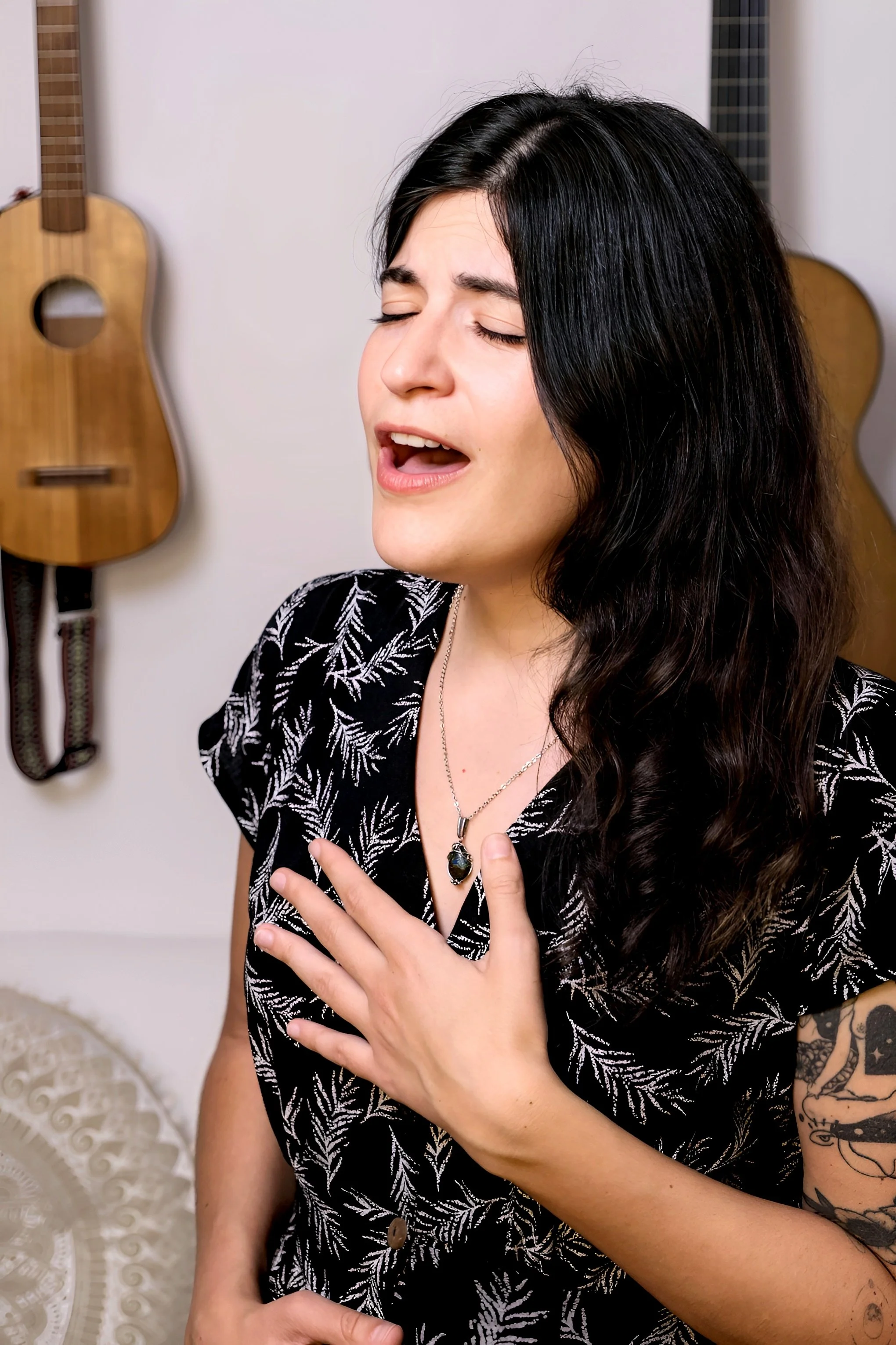 Séance de travail vocal individuel